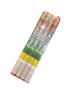 BENGALA TRICOLORE CONFEZIONE 4PZ ALESSI