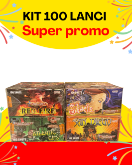 KIT BATTERIE 100 LANCI