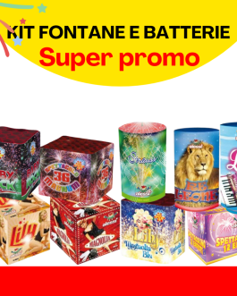 KIT FONTANE E BATTERIE